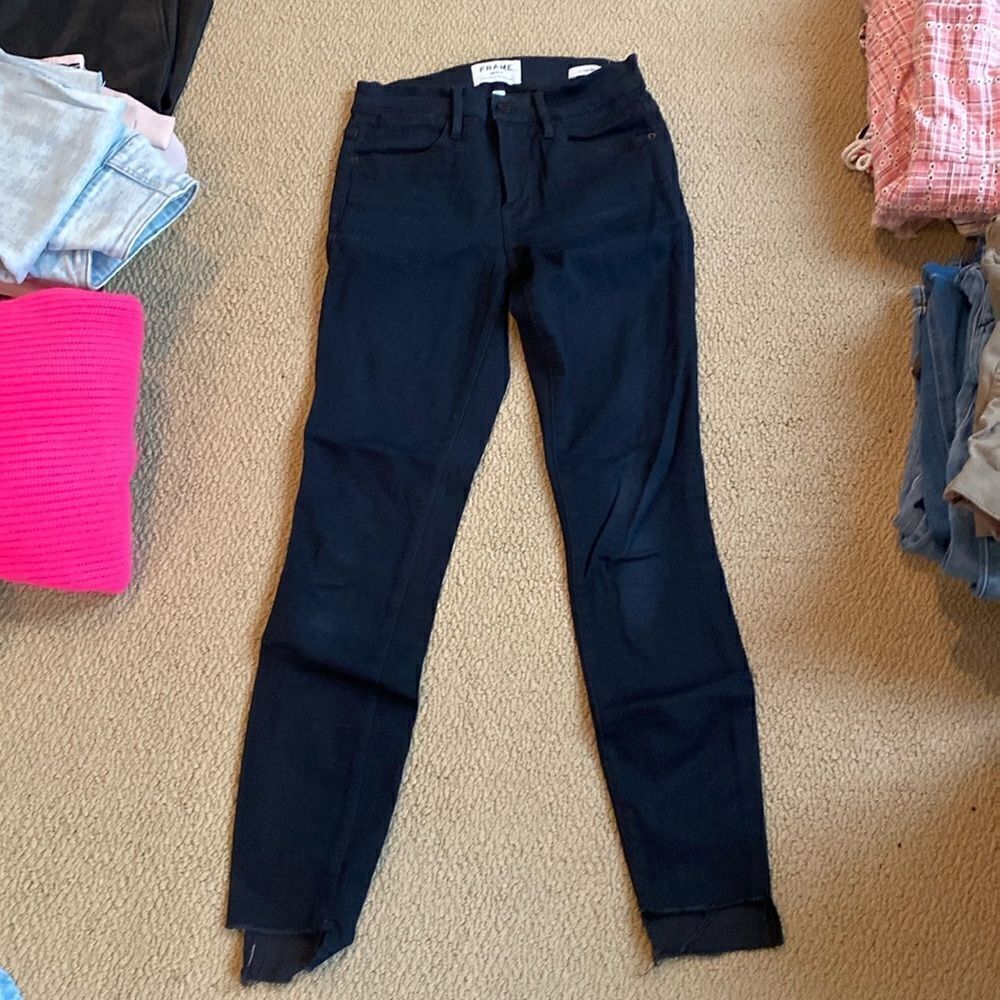 FRAME denim 25 LE high skinny black